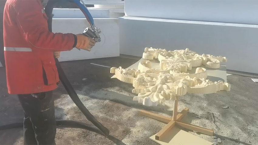 硬化聚脲材料_泡沫雕塑喷涂聚脲_聚脲喷涂机-京华邦威 硬化聚脲材料_泡沫雕塑喷涂聚脲_聚脲喷涂机-京华邦威